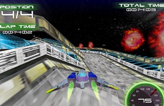 Игры гонки про космос изображение