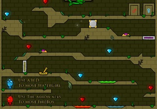 Игры на двоих огонь и вода изображение