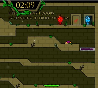 Игры Огонь и Вода Лесной Храм изображение