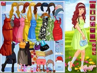 Одевалка : Начало весны