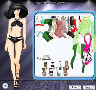 Одевалка купальники