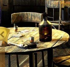 Побег из старого салуна