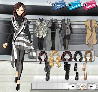 Одевалка вязанные накидки