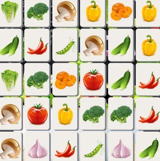 Овощной маджонг