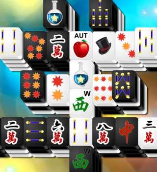 Чёрно-белый маджонг