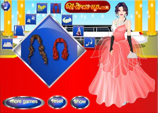Winter Ball Dress Up Game