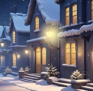 Побег в снежную ночь