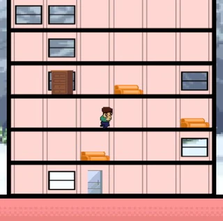 Бегун наверх