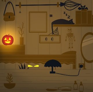 Жуткий особняк ведьмы