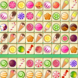 Конфетный маджонг