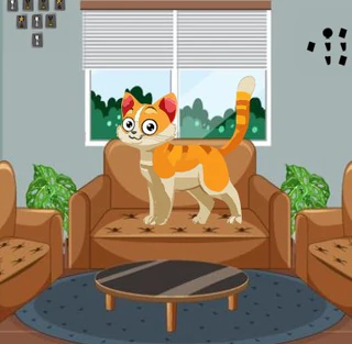 Встреча кошачьей пары