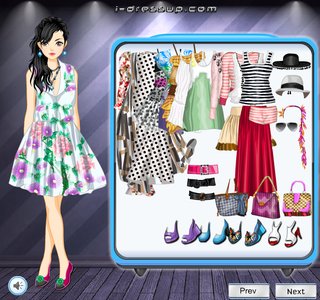 Одевалка образ для пляжной вечеринки