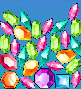 Слияние драгоценных камней