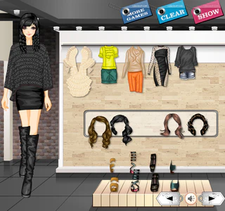 Одевалка повседневный стиль