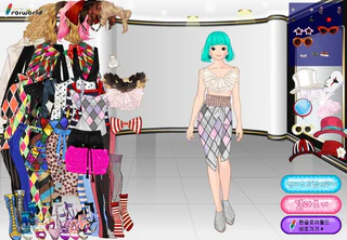 Одевалка циркачка