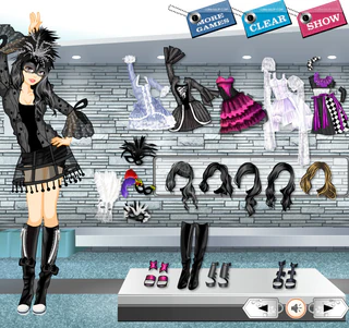 Одевалка маскарадные платья