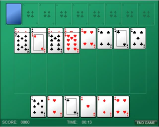 Algerian Patience Solitaire