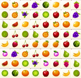 Маджонг: Тропические фрукты