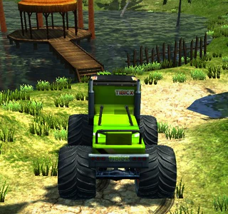 Монстр-трак на бездорожье