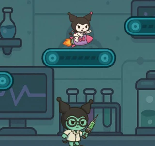 Побег Куро из лаборатории