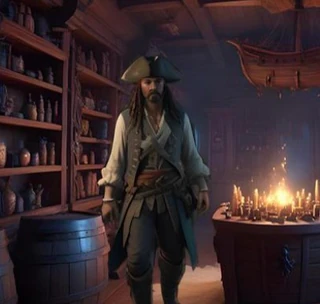 Побег с пиратского корабля