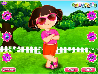 Одевалка : Одень Дору