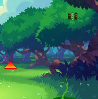 Побег утки от орла