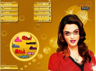 Одевалка : Перевоплощение Айшварии Рай