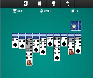 Пасьянс паук солитер