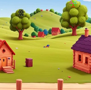 Спасите поросёнка из бревна