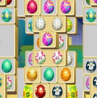 Маджонг пасхальных блоков