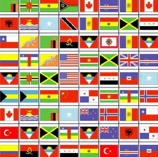 Маджонг флаги