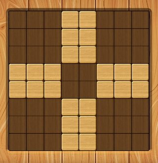 Головоломка деревянных блоков