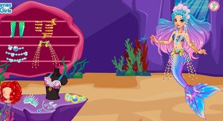 Одевалка прекрасная русалка