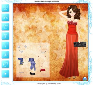 Одевалка : выпускное платье