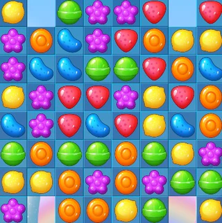 Конфеты три в ряд