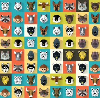 Маджонг: Совпадения питомцев