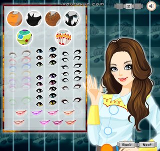 Одевалка : Мейкап ко дню благодарения