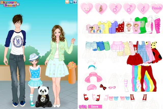 Одевалка моя семья