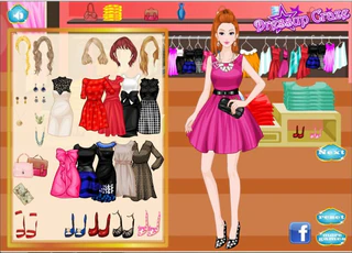 Одевалка : Модные близняшки