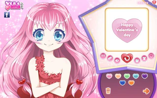 Romantic Valentine Look