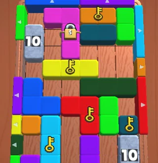Головоломка цветных блоков