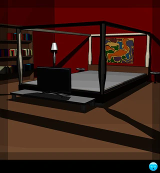 Mansion Escape Master Bedroom