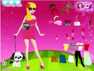 Одевалка : Дама с собачкой