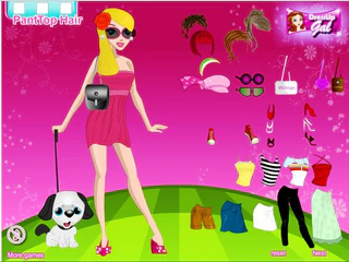 Одевалка : Дама с собачкой