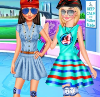 Практика на роликовых коньках