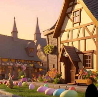 Побег из пасхальной деревни