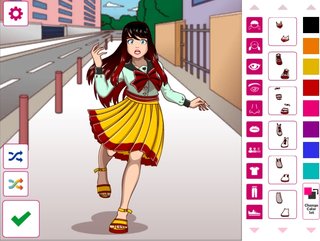 Одевалка: Мару опаздывает в школу