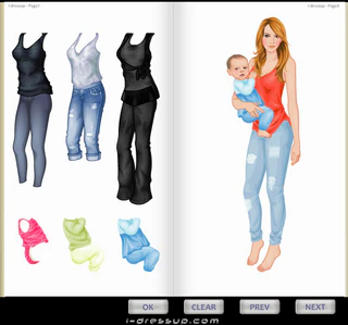 Одевалка Hilary Duff and Her Baby