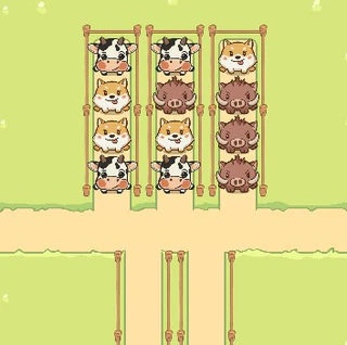 Сортировка милых зверят